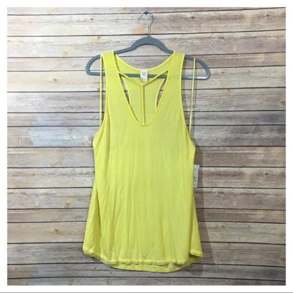Free People Tops - NWT Free People Amelia Tank - Yellow - Large